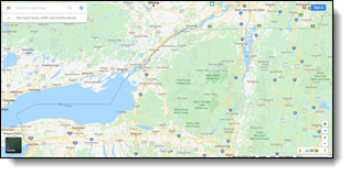St-Lawrence Adirondacks Map